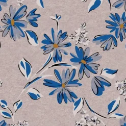 Serviettes en papier recyclé 2 plis x 25 Blue spring - 33 x 33 cm