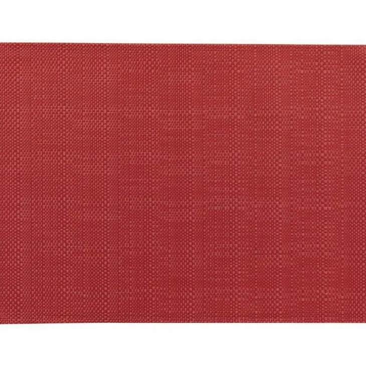 Set de table Canna coloris rouge en polyester - 33 x 45 cm