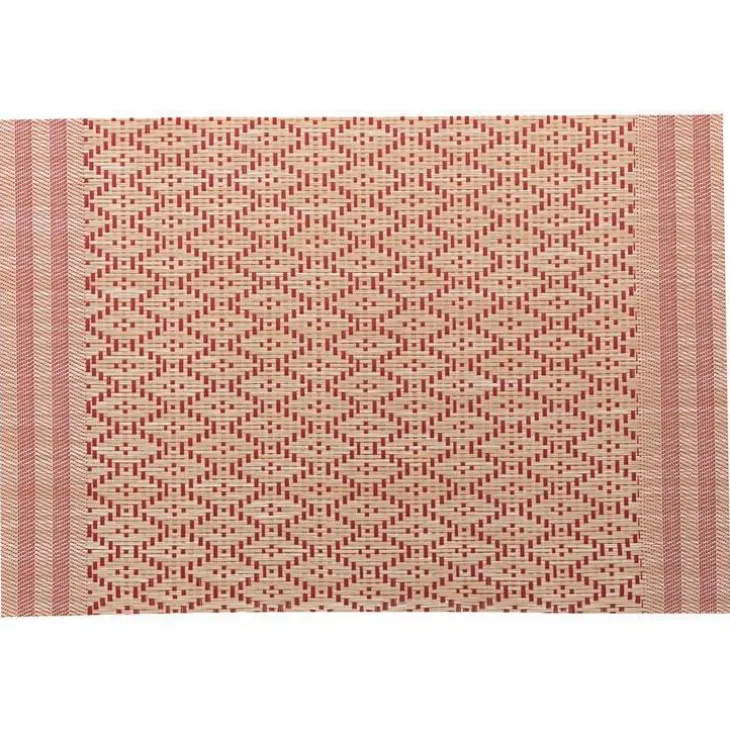 Set de table coloris naturelouge en PVC Kadra Winkler – 33 x 45 cm