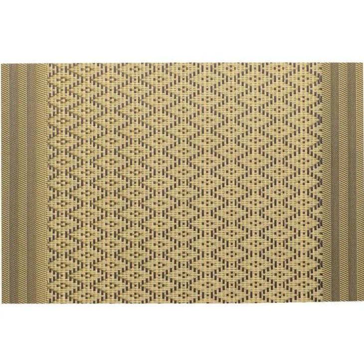 Set de table coloris noir/or en PVC Kadra Winkler – 33 x 45 cm