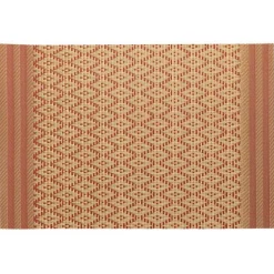 Set de table coloris rouge/or en PVC Kadra Winkler – 33 x 45 cm