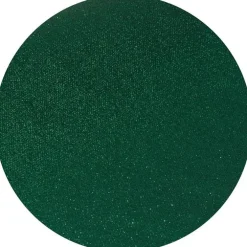 Set de table rond vert sapin à paillettes Premium x 6 - Ø 34 cm