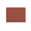 Set de table rouge ocre 34 x 45 cm