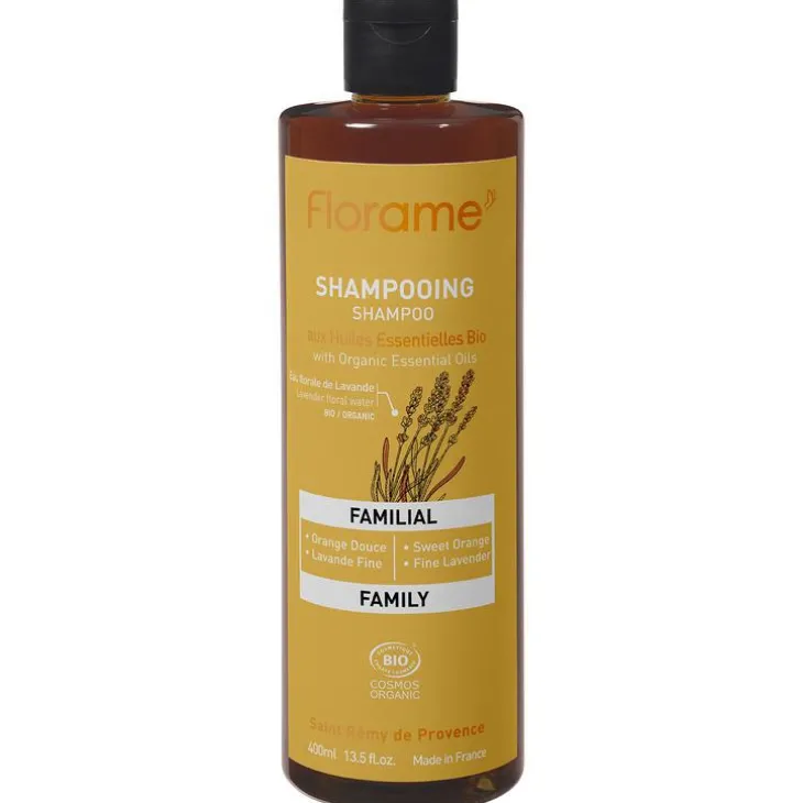 Shampoing Familial bio flacon 400 ml jaune