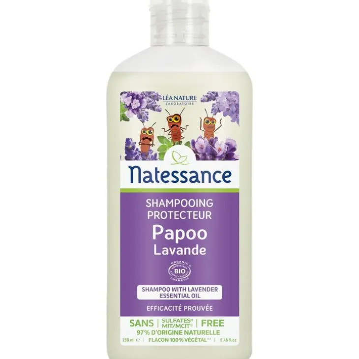 Shampoing Protecteur Papoo Kids Lavande 250 ml blanc