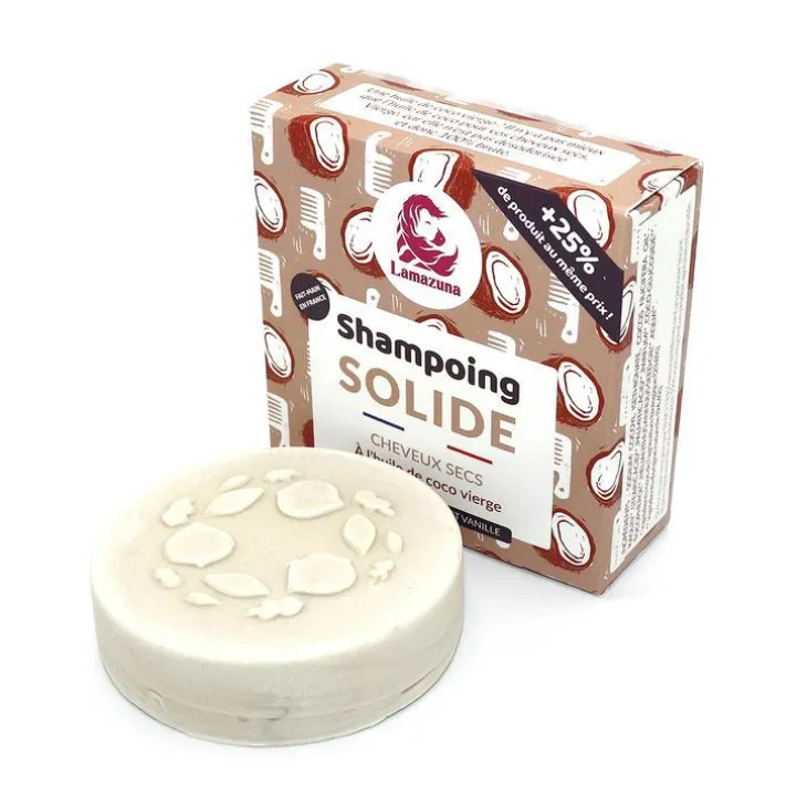 Shampoing solide cheveux secs sans huile essentielle 55 gr