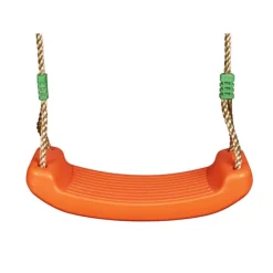 Siège de balançoire en plastique orange pour portique de 1,9 à 2,5 m