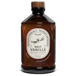 Sirop de vanille brut bio Bacanha - 400 ml