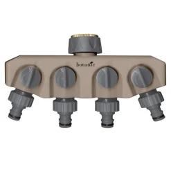 Sélecteur 4 sorties filetées avec nez de robinet