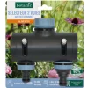 Sélecteur botanic® 2 sorties filetées ® 20 x 27 mm avec nez de robinet