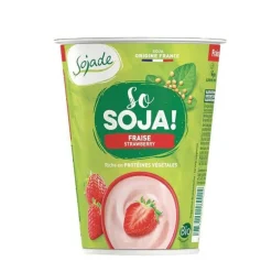 So Soja Fraise Pot plastique 400 g