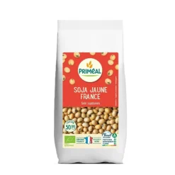 Soja jaune bio en sachet de 500 g