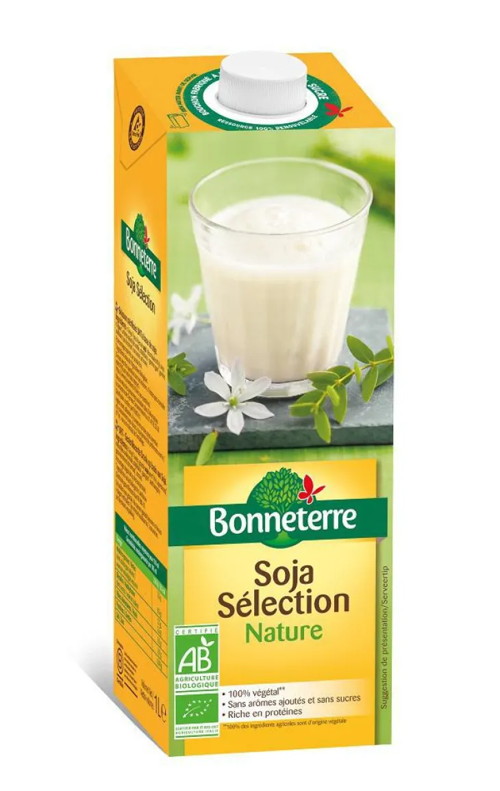 Soja sélection nature bio Bonneterre - 1 L