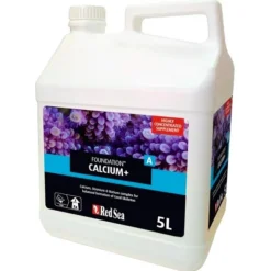 Solution calcium+ pour aquarium, RED SEA, modèle Reef Foundation A - 5L