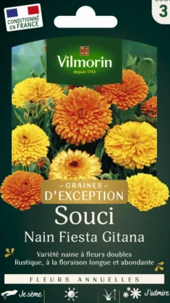 Souci Nain Fiesta Gitana Vilmorin - graines à semer