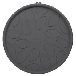 Soucoupe à roulettes gris anthracite Ø 45 cm