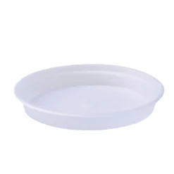 Soucoupe D10cm pot provence Elho transparent