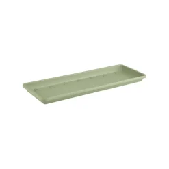Soucoupe de balconnière en plastique vert pistache Elho Barcelona - 40 cm