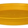 Soucoupe en plastique recyclé jaune pollen Cocoripot - Ø 40 cm