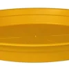 Soucoupe en plastique recyclé jaune pollen Cocoripot - Ø 30 cm