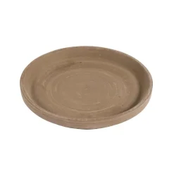 Soucoupe en terre cuite basalt Spang Xlu - Ø 14 cm