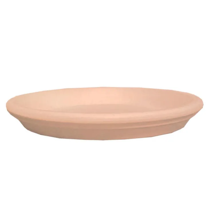 Soucoupe en terre cuite Poterie du Bousquet Costa - Ø 26 x H 3,5 cm