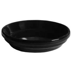 Soucoupe pot horticole noir Ø 12 x H2,5 cm