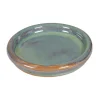 Soucoupe ronde en grès émaillé coloris jadevert Ø 31 x 4,2 cm
