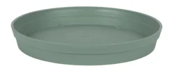 Soucoupe ronde en plastique vert Laurier Eda Toscane - Ø 54 cm