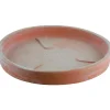 Soucoupe ronde en terre cuite Anticomestiere - Ø 22 cm