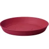 Soucoupe rouge cerise pour pot Poetic Joy 50 - Ø 38 cm