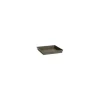 Soucoupe Toscane carree Taupe L26,7x l26,7x H3 cm