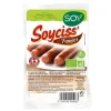 Soycisses fumées au bois de hêtre bio 160 g