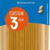 Spaghetti demi complet bio cuisson rapide en sachet de 500 g