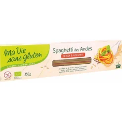 Spaghetti des Andes aux 3 céréales - 250 gr