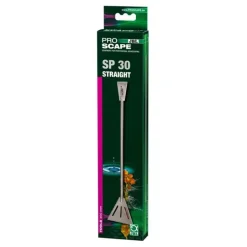 Spatule double pour aquascaping coloris argent JBL ProScape – 30 cm
