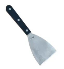 Spatule plate en acier et bois pour brasero Oyat - 25,5 x 7,2 cm