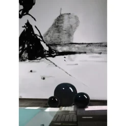 Sphère Cosmos coloris bleu foncé - Ø 15 x 15 cm