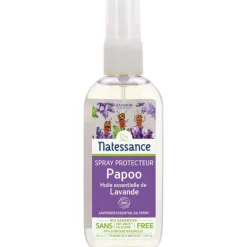 Spray Répulsif Papoo Kids Lavande Flacon spray 100ml blanc