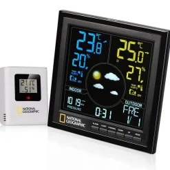 Station météo RC couleur National Geographic - 14,3 x 15,1 x 2,6 cm