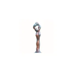 Statue de Tristan et Iseult en pierre reconstituée 123 cm