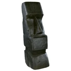 Statue en béton ciré anthracite Hairie Grandon Moia - 80 cm