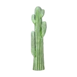Statue en béton ciré vert Hairie Grandon Cactus grand modèle - 84 cm
