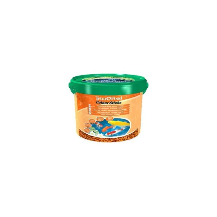 Sticks colorants pour bassin, seau de 1,87 kg - TETRA BASSIN Colour - 10L