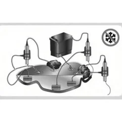 Stérilisateur UV aluminium, 40W, AQUA NOVA BASSIN - Filtre UV pour bassin