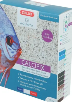 Substrat reminéralisant pour aquarium coloris blanc Zolux Calcifix - 1 L