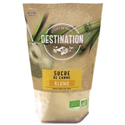 Sucre de canne blond Destination 1 kg