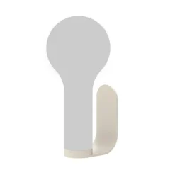 Support applique murale en aluminium pour lampe Aplô Fermob coloris gris argile - 12 x 5 cm