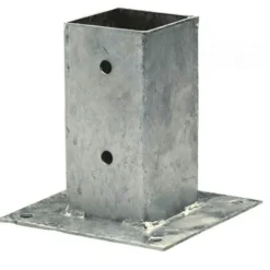 Support Jardipolys à visser pour poteau de 7 x 7 cm