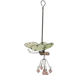 Suspension libellule phosphorescente pour extérieur coloris multicolore en métal Smartgarden - 35 x 11,5 x 11 cm